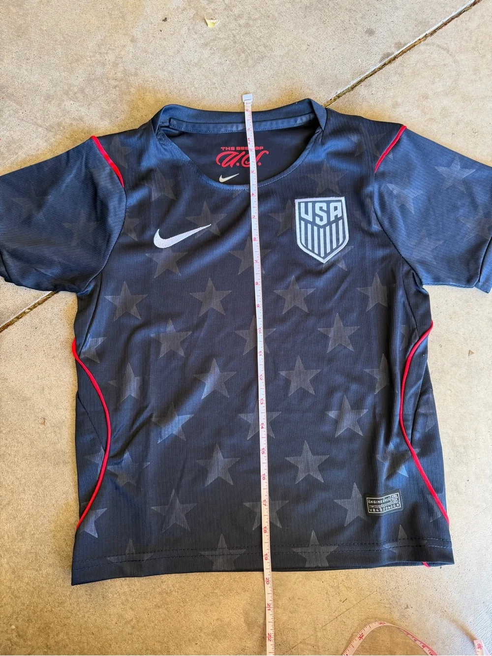 Nike Kids USA Navy Star Soccer Kit Small